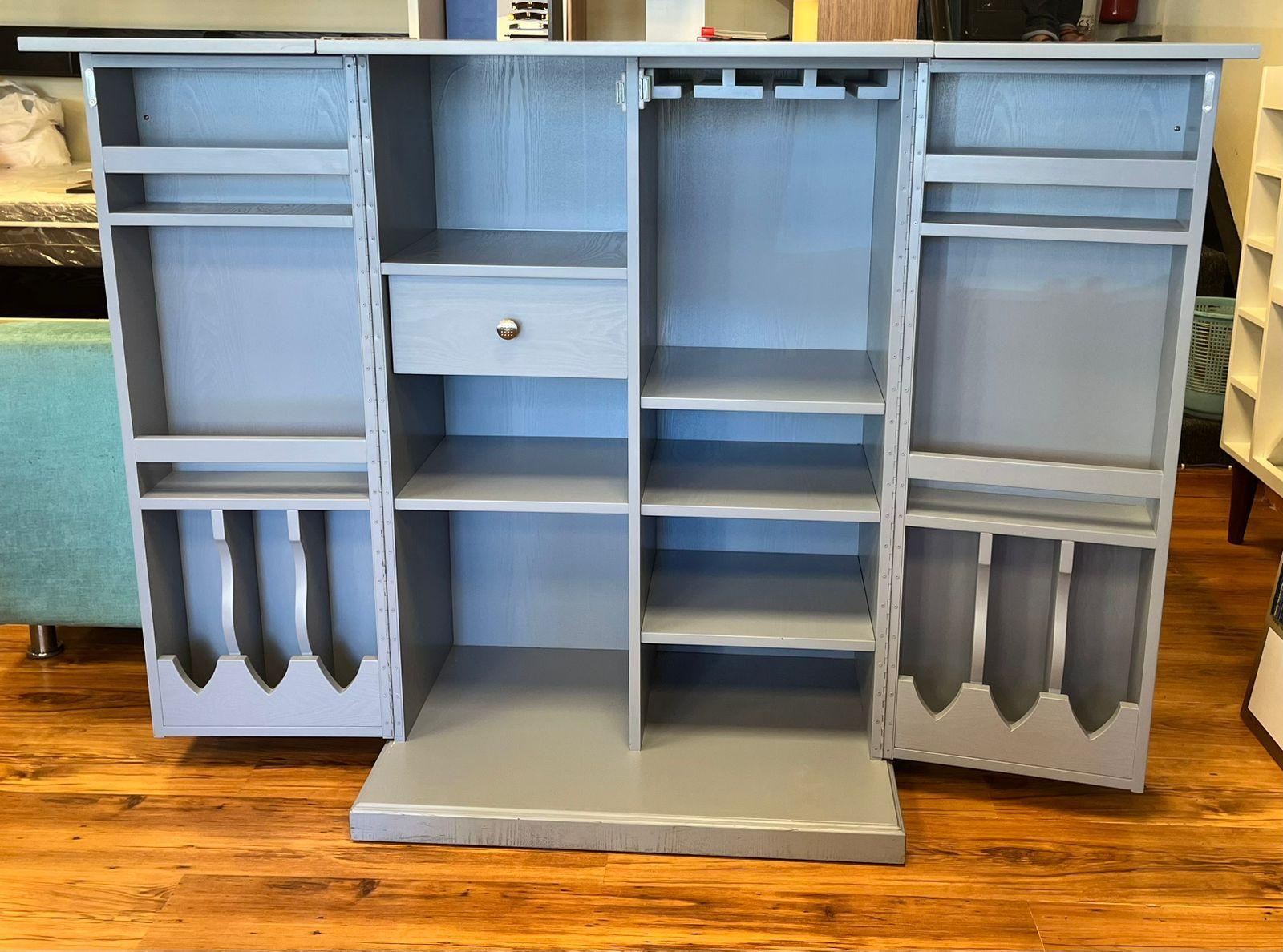 2 Door Steel Cupboard with Shelves (Copy) - Image 3
