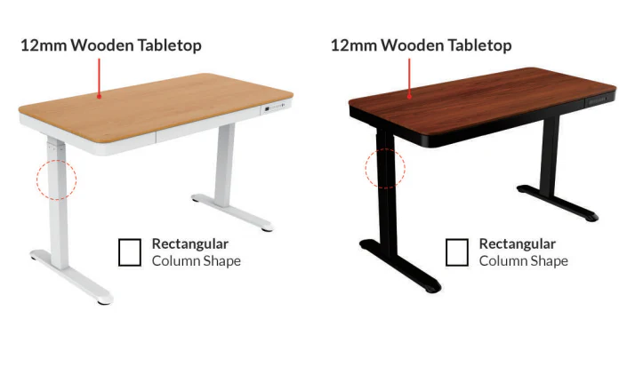 Heavy Duty Height Adjustable Desk for Offices & Homes, Model: Flexi_EW9_HD - Image 3