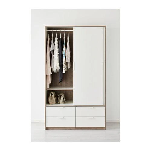 Sliding Door Wardrobe, 2 Door (120 cms), Custom Made - Image 2