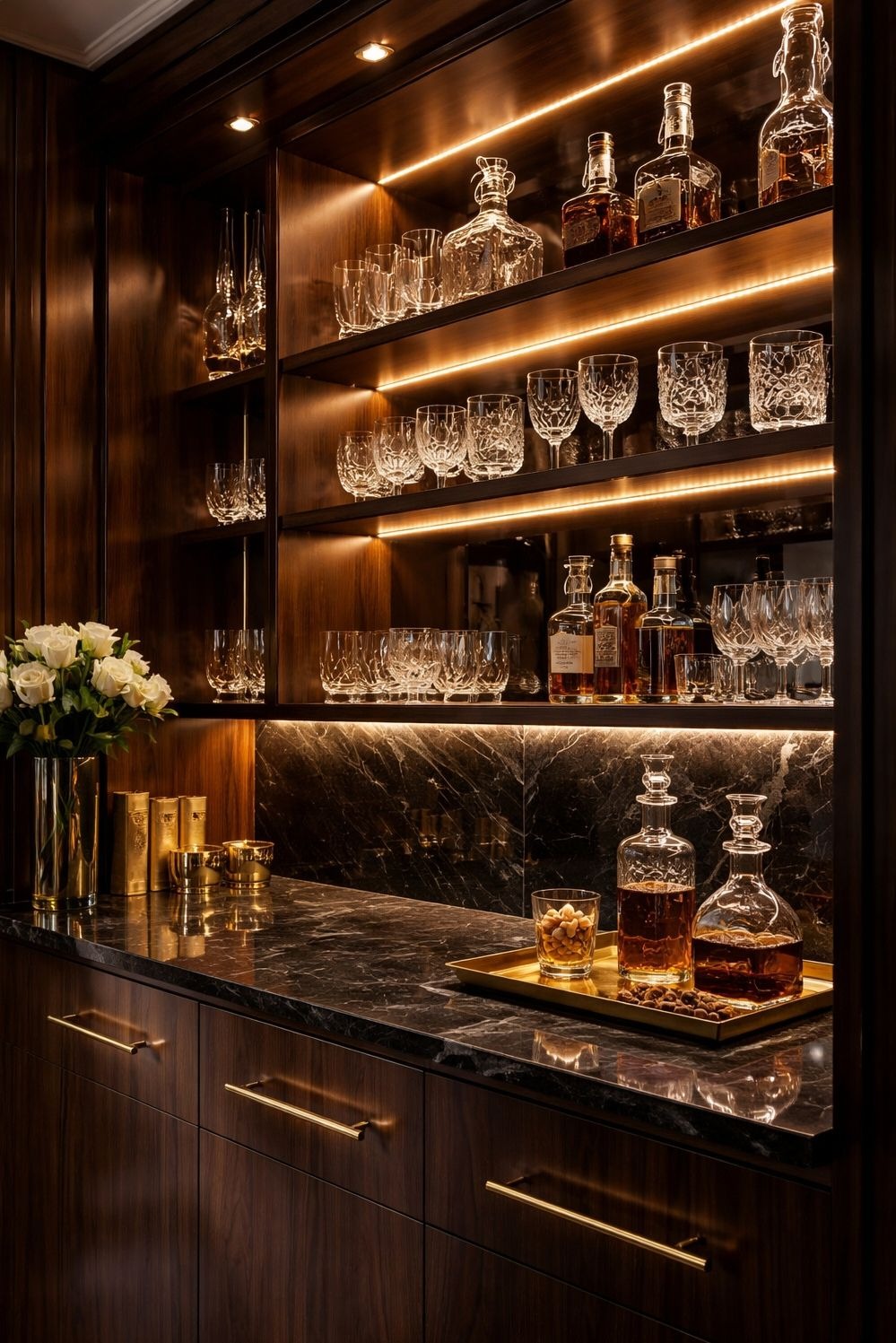 luxury bar cabinets