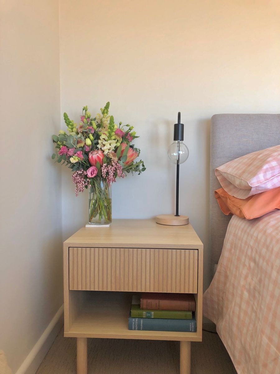 Wooden Bedside Table