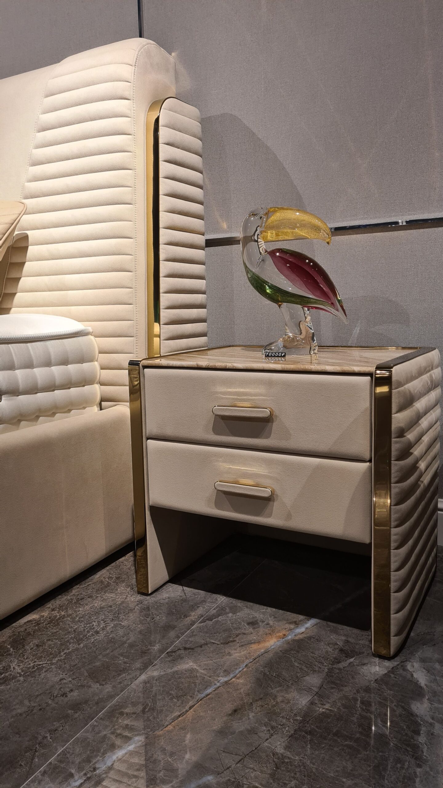 bed side table with drawers