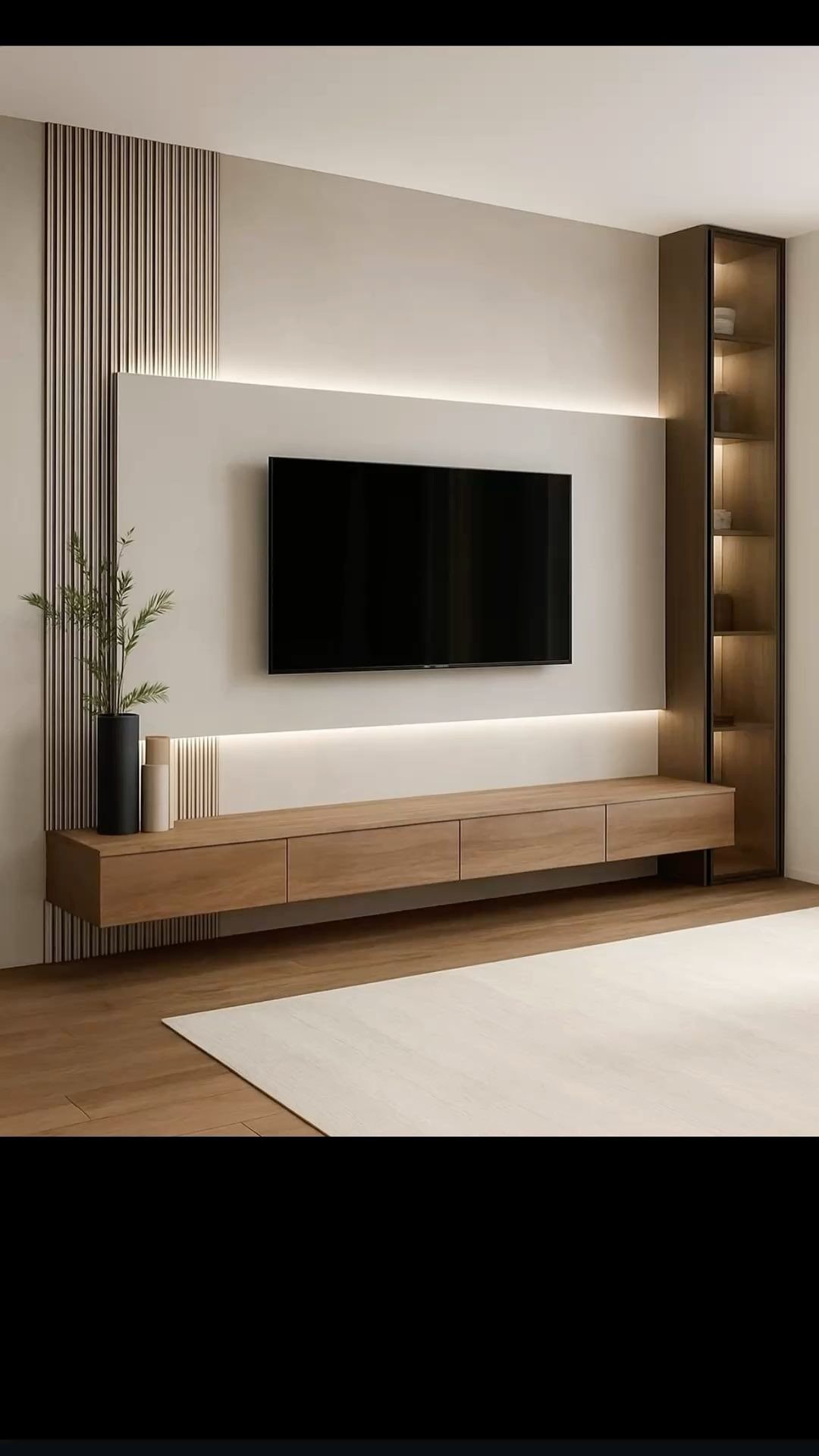 Wall Mounted TV Cabinet