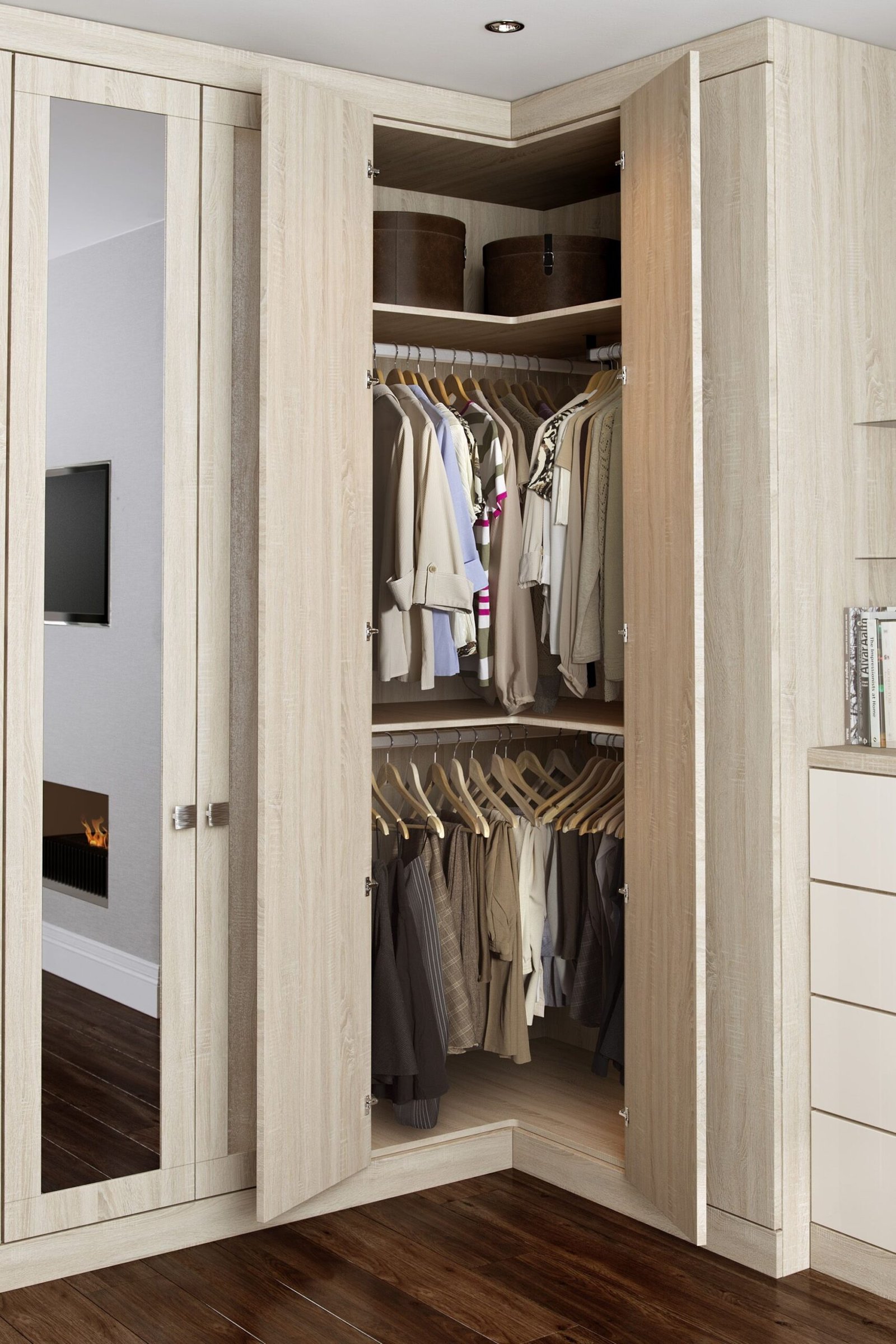 Corner Wardrobes
